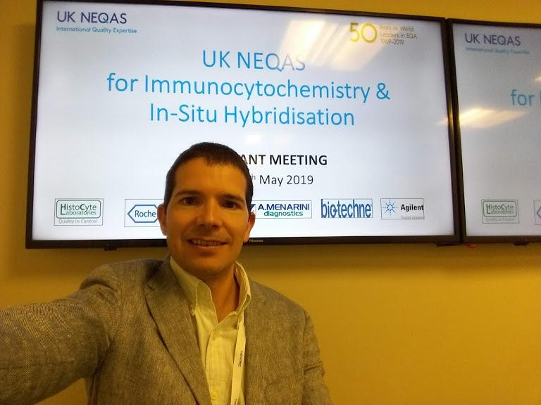 UK NEQAS participants day, Londres, 2019